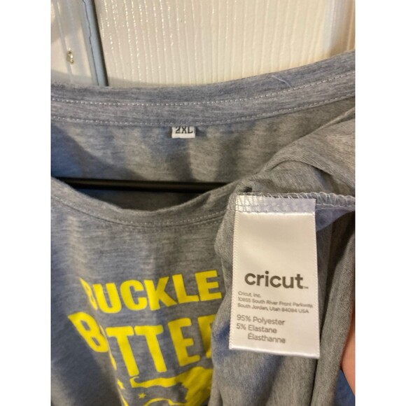 Women’s Short Sleeve 2XL T-Shirt Halloween Buckle Up Buttercup… - Picture 3 of 3